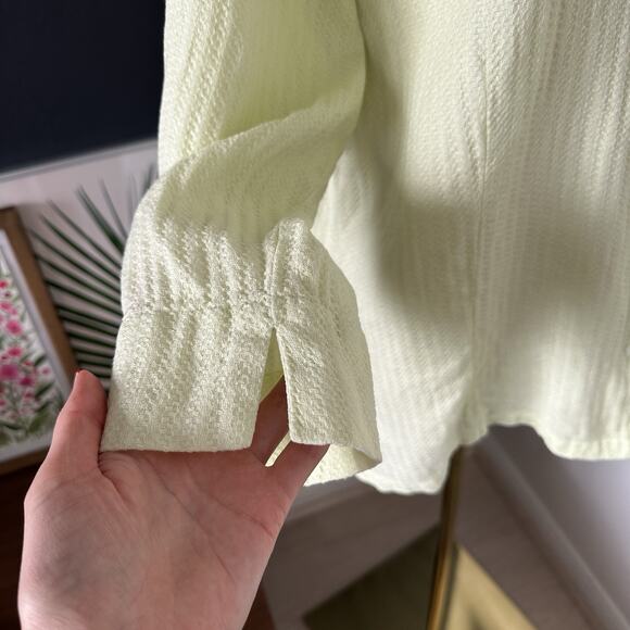 Eileen Fisher Women’s Linen Top Woven Linen Long Shirt Buttoned - Picture 8 of 10